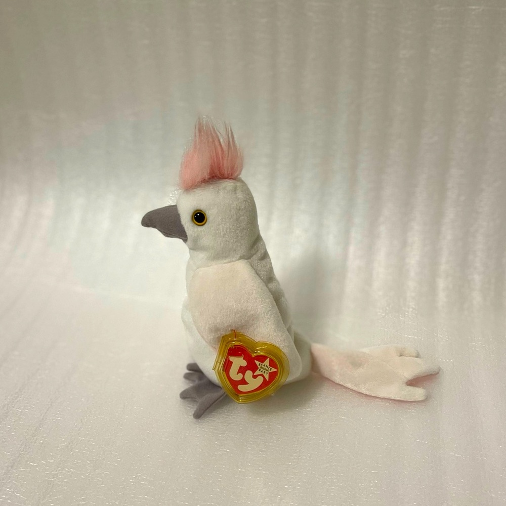 Ty Original Beanie Baby “KuKu” the Bird (1997/1998) Collectible with Tag Error!